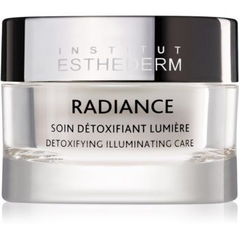 Institut Esthederm Radiance Detoxifying Illuminating Care Crema impotriva primelor semne de imbatranire pentru strălucirea și netezirea pielii