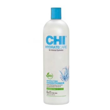 Balsam Hidratant pentru Par Uscat si Deteriorat - CHI HydrateCare – Hydrating Conditioner, 739 ml