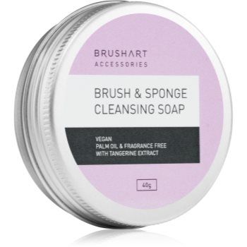 BrushArt Accessories Brush & Sponge cleansing soap sapun pentru curatare pentru pensule cosmetice