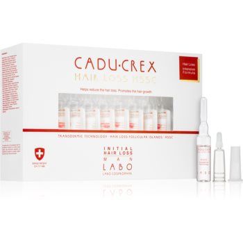 CADU-CREX Hair Loss HSSC Initial Hair Loss tratament împotriva căderii incipiente a părului