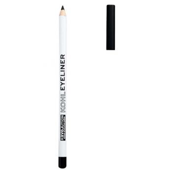 Creion Dermatograf - Makeup Revolution Relove Kohl Eyeliner, Black, 1 buc ieftin