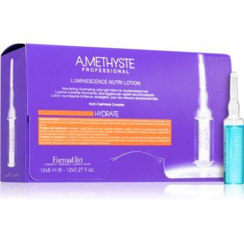 FarmaVita Amethyste Hydrate balsam pentru păr moale, uscat in fiole