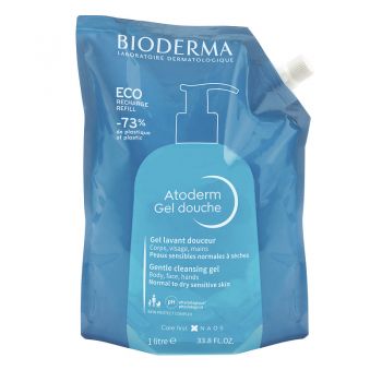 Gel de dus Atoderm Bioderma (Gramaj: 1000 ml Rezerva)