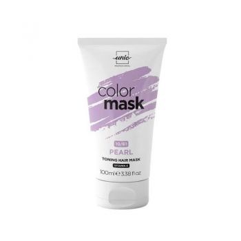 Masca nuantatoare anti yellow nuante blond reci Color Mask Unic Pro, 10/61 Perlat, 100 ml