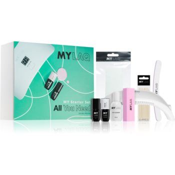 MYLAQ Starter Set All You Need set pentru manichiură perfectă de firma original