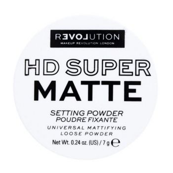 Pudra pentru Fixarea Machiajului - Makeup Revolution Relove Super HD Setting Powder, 7 g
