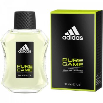 Pure Game Adidas, Apa de Toaleta, Barbati (Concentratie: Apa de Toaleta, Gramaj: 100 ml)