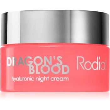 Rodial Dragon's Blood Hyaluronic Night Cream crema de noapte pentru reintinerire ieftina