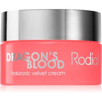 Rodial Dragon's Blood Hyaluronic Velvet Cream crema de fata hidratanta cu acid hialuronic