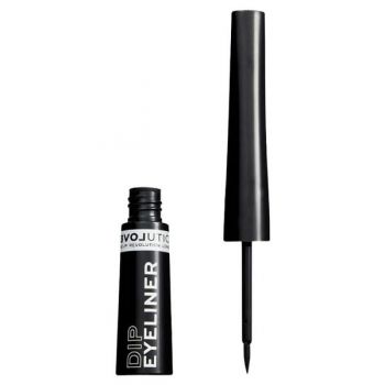 Tus Negru de Ochi - Makeup Revolution Relove Dip Eyeliner, Black, 1 buc ieftin