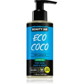 Beauty Jar Eco Coco ulei de nuca de cocos pentru corp si par ieftin