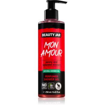 Beauty Jar Mon Amour gel parfumat pentru duș cu bujor delicat