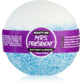 Beauty Jar Mrs. President bombă de baie cu ulei de migdale