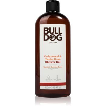 Bulldog Cedarwood and Tonka Bean Gel de duș pentru bărbați