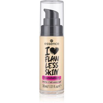 essence I LOVE FLAWLESS SKIN acoperire make-up cu efect matifiant