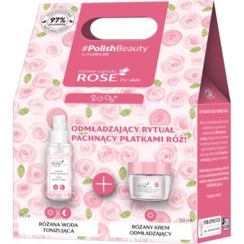 FlosLek Laboratorium Rose For Skin set cadou(pentru ten matur)