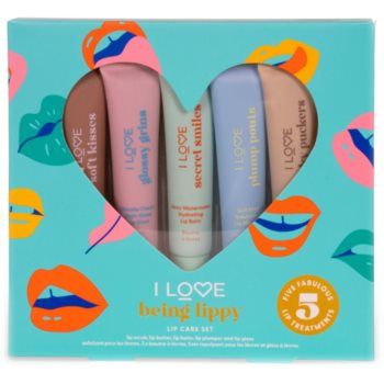 I love... Being Lippy set cadou (de buze)