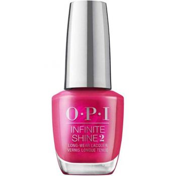 Lac de Unghii cu Efect de Gel - OPI Infinite Shine Terribly Nice Collection, Blame the Mistletoe, 15 ml