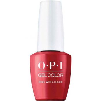 Lac de Unghii Semipermanent - OPI Gel Color Terribly Nice Collection, Rebel With A Clause, 15 ml la reducere