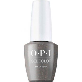 Lac de Unghii Semipermanent - OPI Gel Color Terribly Nice Collection, Yay or Neigh, 15 ml la reducere