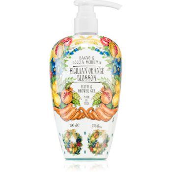 Le Maioliche Sicilian Orange Blossom Line spumă pentru duș pentru baie de firma original