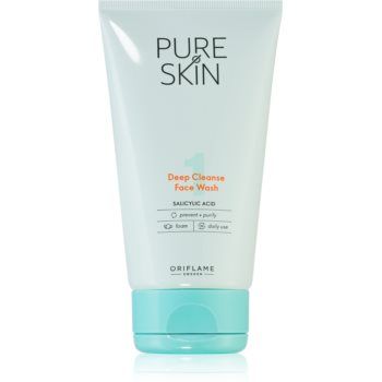 Oriflame Pure Skin gel de curatare facial pentru ten gras