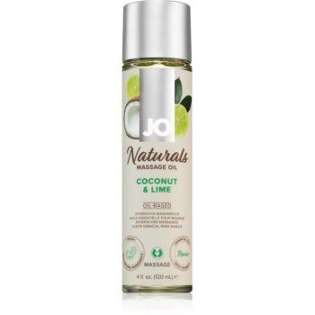 System JO NATURALS COCONUT & LIME ulei de masaj ieftin