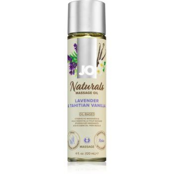 System JO NATURALS LAVENDER & TAHITIAN VANILLA ulei de masaj