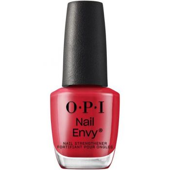 Tratament pentru Intarirea Unghiilor - OPI Nail Envy Strength + Color, Big Apple Red™, 15 ml de firma original