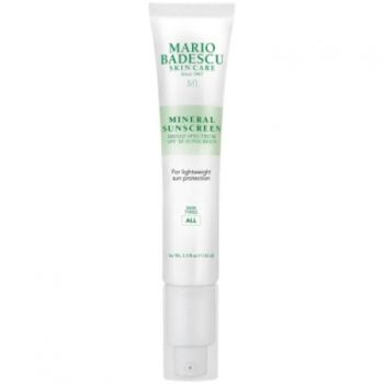 Crema de zi Mario Badescu Mineral Sun Screen 30SPF, 42ml