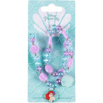 Disney The Little Mermaid Necklace and Bracelets set pentru copii