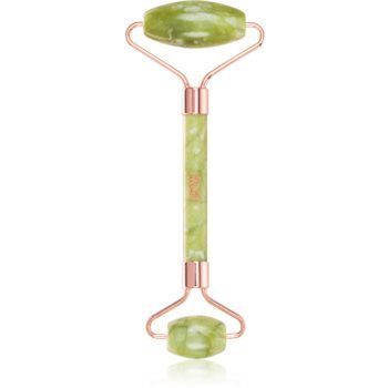 Fluff Face Roller Green Jade accesoriu de masaj faciale