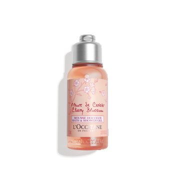 Gel de dus Cherry Blossom - Special pentru calatorii