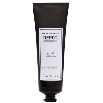 Gel pentru par Depot 300 Hair Styling No.307 Black (Concentratie: Gel, Gramaj: 125 ml)