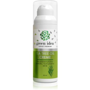 Green Idea Tea Tree Oil Creme crema de zi regeneranta pentru ten acneic ieftina