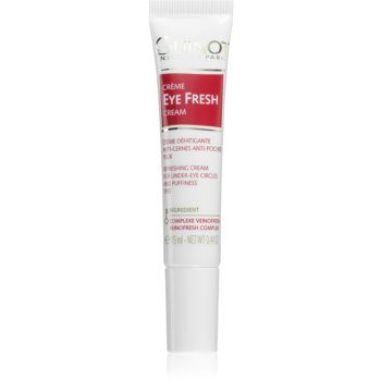 Guinot Eye Fresh crema pentru a calma ochii umflati si cercurile intunecate cu aplicator