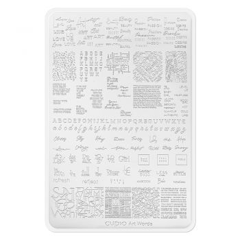 Matrita stampila Cupio Master Design - Art Words
