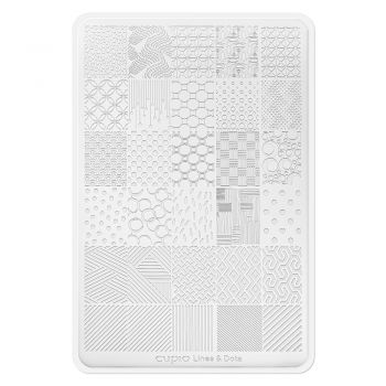 Matrita stampila Cupio Master Design - Lines & Dots