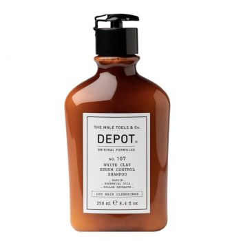 Sampon Depot 100 Hair Cleaning No.107 White Clay Sebum Control (Concentratie: Sampon, Gramaj: 250 ml)