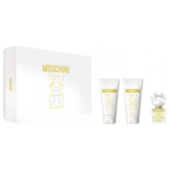 Set Cadou Moschino Toy 2, Apa de Parfum, 5 ml + Lotiune de Corp, 25 ml + Gel de Dus, 25 ml ieftin