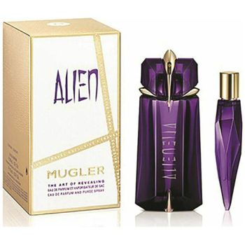 Set Cadou Thierry Mugler Alien, Apa de Parfum, Femei (Continut set: 90 ml Apa de Parfum + 10 ml Apa de Parfum)