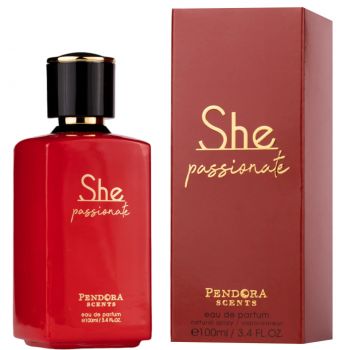 She Passionate Pendora Scents Paris Corner, Apa de Parfum, Femei, 100 ml (Concentratie: Apa de Parfum, Gramaj: 100 ml)
