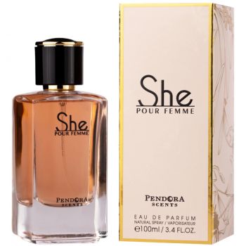 She Pendora Scents Paris Corner, Apa de Parfum, Femei, 100 ml (Concentratie: Apa de Parfum, Gramaj: 100 ml)