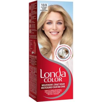 Vopsea Permanenta - Londa Color Multicolored Color and Shine, nuanta nr 10/8 Platinum Silver, 1 buc