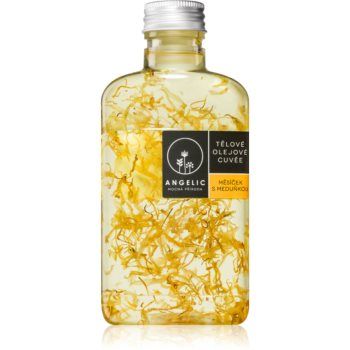 Angelic Cuvée Calendula & Lemon balm ulei pentru corp pentru luminozitate si hidratare