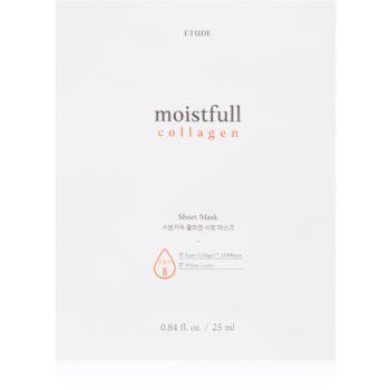 ETUDE Moistfull Collagen mască textilă hidratantă cu colagen