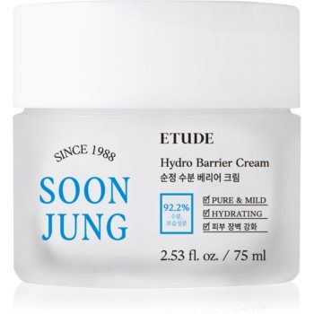 ETUDE SoonJung Hydro Barrier Cream crema intens hidratanta si calmanta pentru piele sensibila si iritabila