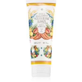 Le Maioliche Sicilian Orange Blossom Line gel de duș mătăsos