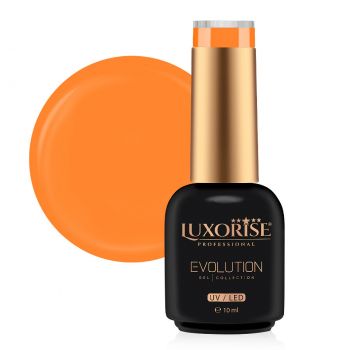 Oja Semipermanenta LUXORISE Evolution, Delicious - Orange Tiramisu 10ml de firma originala