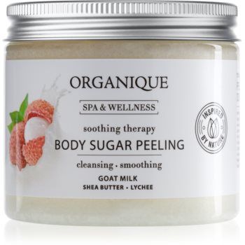 Organique Soothing Therapy exfoliant din zahar pentru calmarea pielii